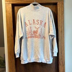 Aerie mock neck sweatshirt